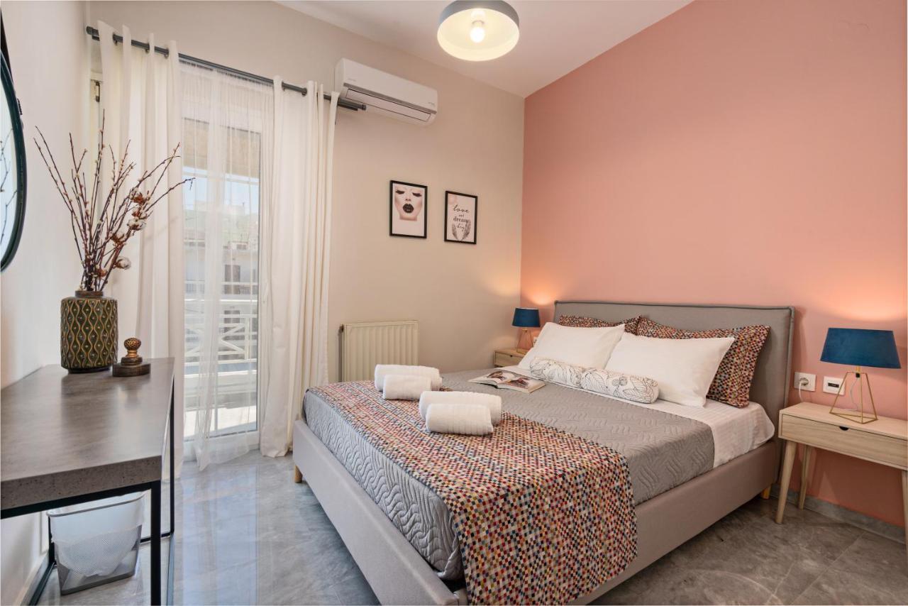 Tres Jolie - Stylish Cityheart Apartment Rethymno  Luaran gambar