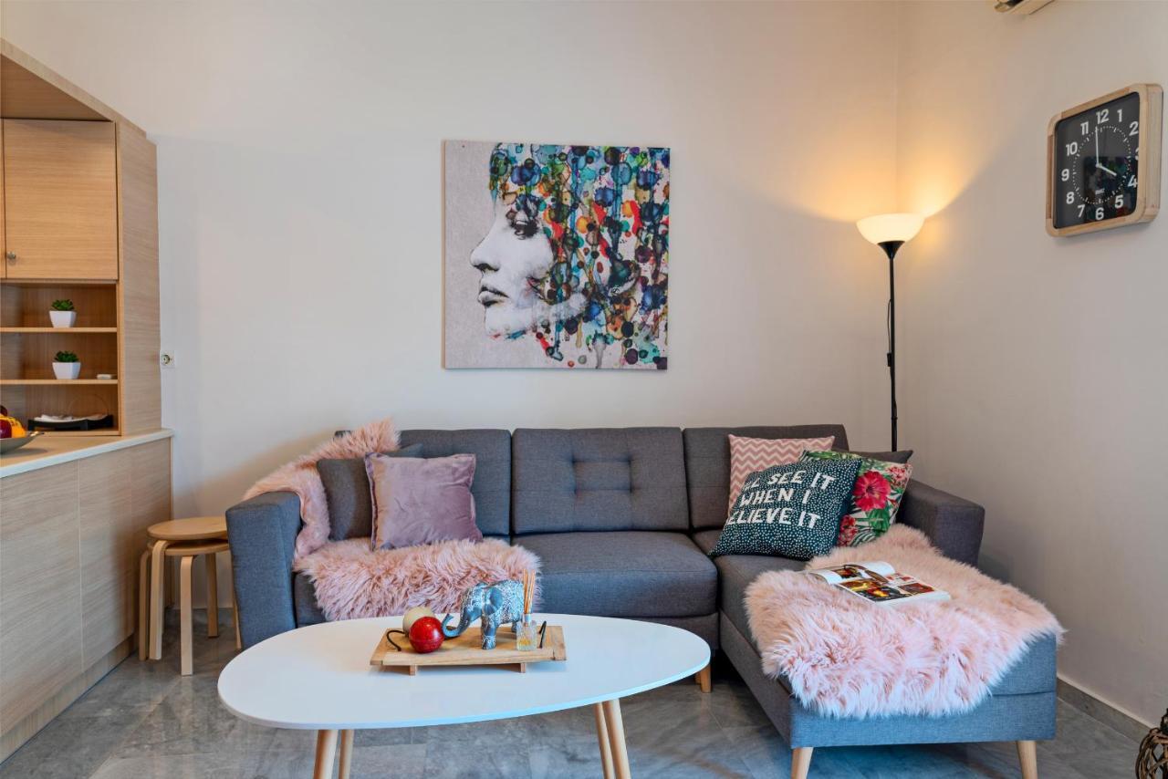Tres Jolie - Stylish Cityheart Apartment Rethymno  Luaran gambar