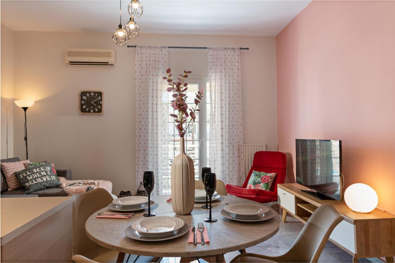 Tres Jolie - Stylish Cityheart Apartment Rethymno  Luaran gambar