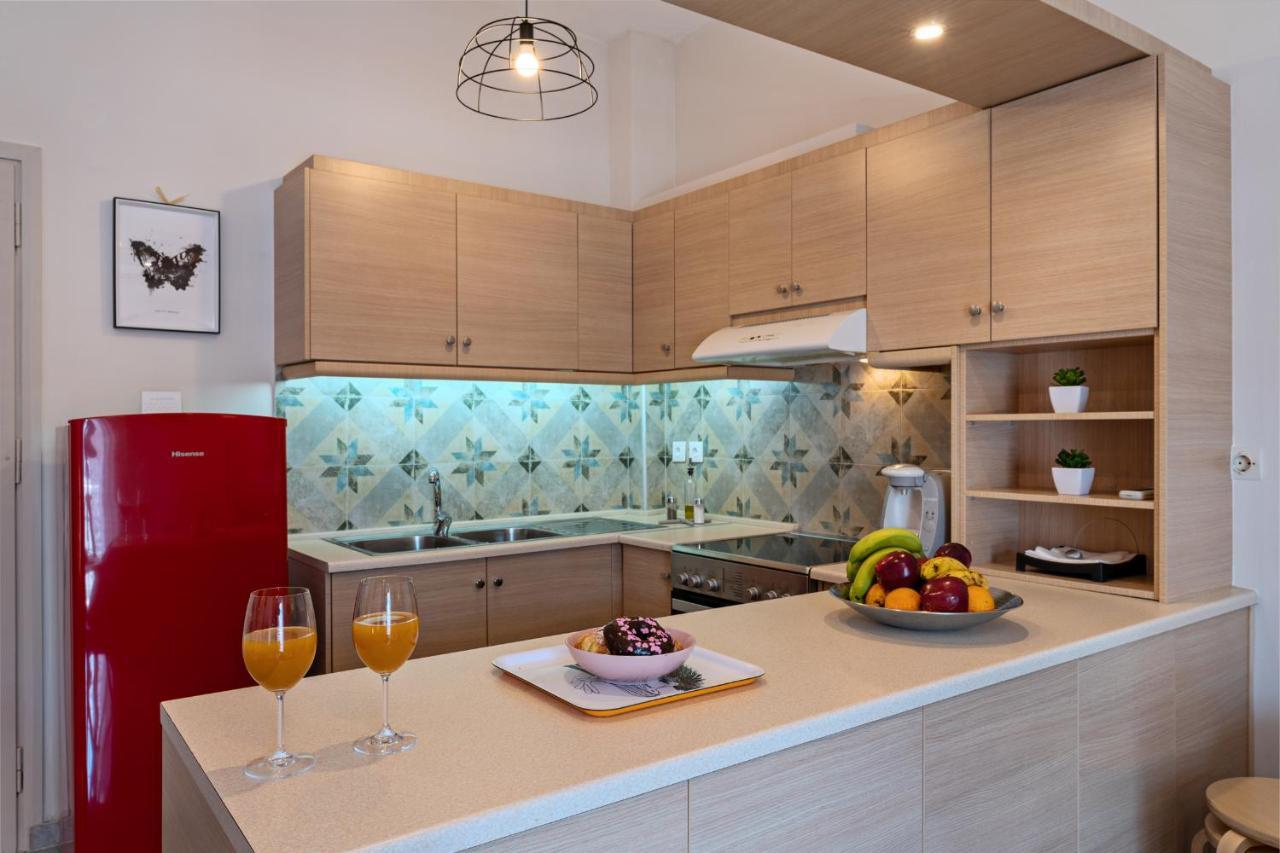 Tres Jolie - Stylish Cityheart Apartment Rethymno  Luaran gambar