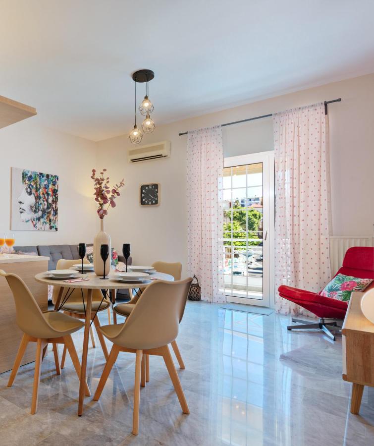 Tres Jolie - Stylish Cityheart Apartment Rethymno  Luaran gambar